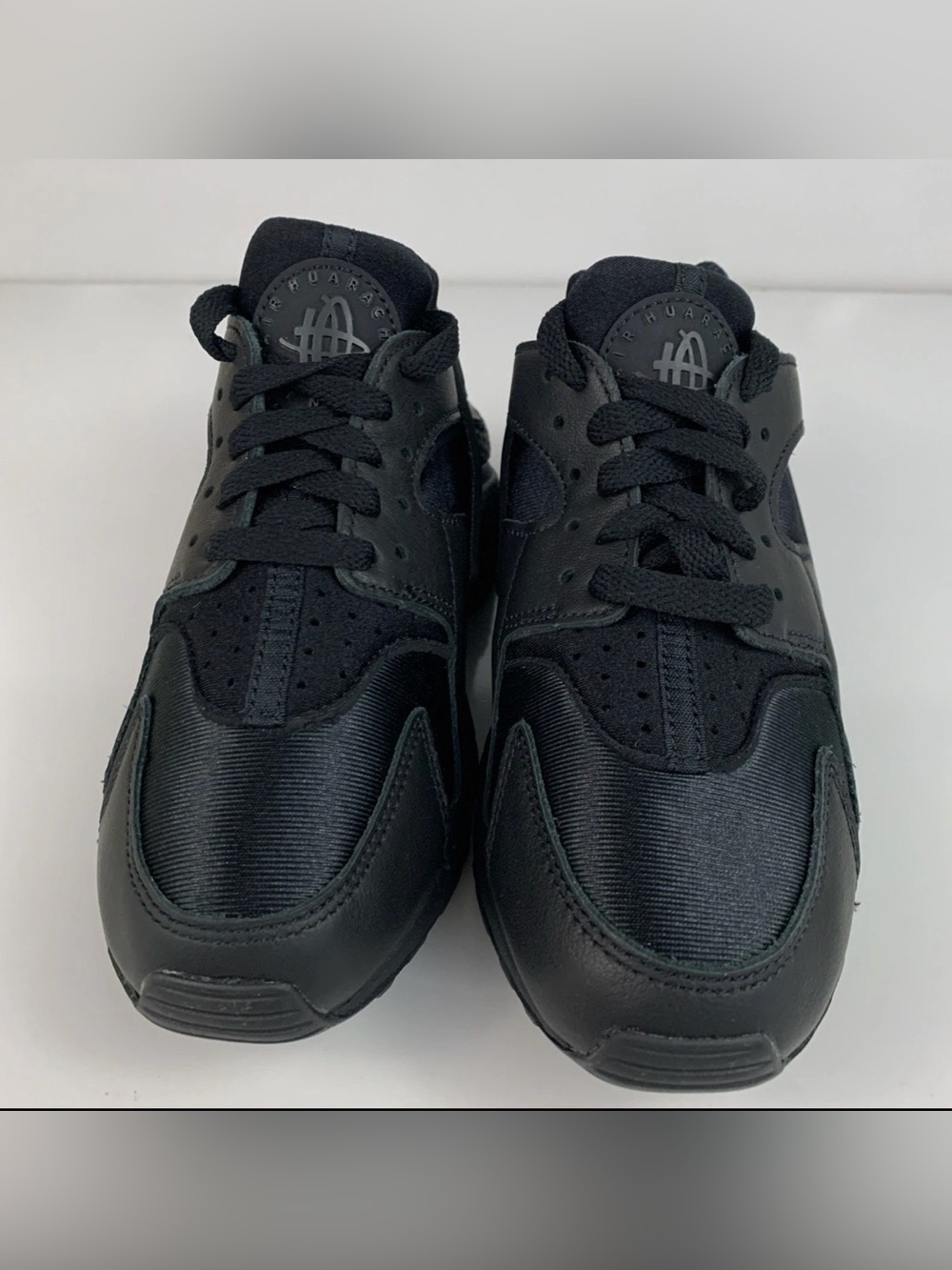 Nike Air Huarache Size 8 men’s Black Anthracite Running Shoes DH4439-001